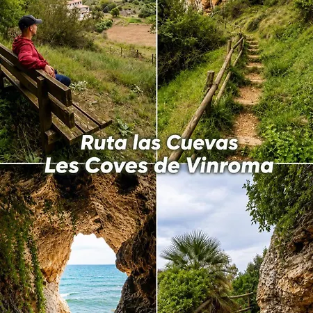 Casa Terraza Privada Y Bbq : Tu Refugio Les Coves de Vinroma